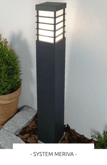 Lampy stojące Lampa ogrodowa MERIVA 80 7