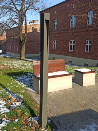 Kinkiety ogrodowe zewnętrzne Kinkiet zewnętrzny SQUER K 2