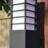 Kinkiety ogrodowe zewnętrzne - ciekawe oświetlenie elewacji Kinkiet zewnętrzny MERIVA K 9