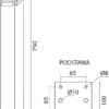 Lampy stojące Lampa ogrodowa ARKAD 275 XL 10