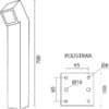 Lampy stojące Lampa ogrodowa EPSON 70 10