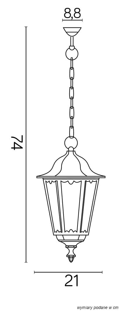 Lampy wiszące Retro Midi K 1018/1/M 5