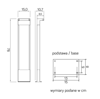 Lampy stojące – inni producenci Rota RT-780 6