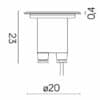 Lampy najazdowe Pabla 4031 7