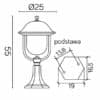 Lampy stojące – inni producenci Prince K 4011/1/O 16