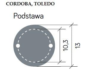 Lampy stojące – inni producenci CORDOBA II K 4011/1/TD 7