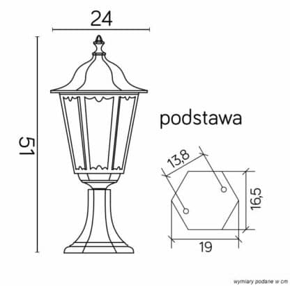 Lampy stojące – inni producenci Retro Classic K 4011/1 6