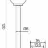 Lampy stojące – inni producenci Kule K 5002/2/K 200 OP 7