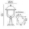 Lampy stojące – inni producenci Prince K 4011/1/O 16