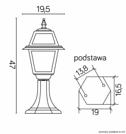 Lampy stojące – inni producenci Witraż K 4011/1/N 9