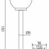 Lampy stojące – inni producenci Kule K 5002/2/K 300 OP 7