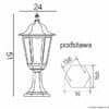 Lampy stojące – inni producenci Retro Classic K 4011/1 12